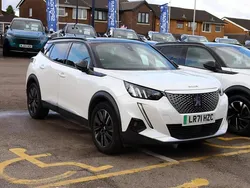 White Used 2021 Peugeot e-2008 Premium SUV | £12,995 (Fair price)
