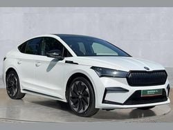 White New 2025 Skoda Enyaq iV SportlinePlus SUV | £34,450 (Fair price)