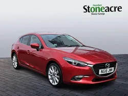 Red Used 2018 Mazda 3 Inclusive Hatchback | £11,000 (Fair price)