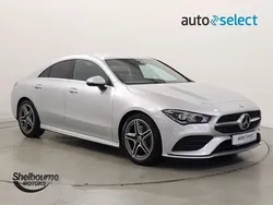 Silver Used 2020 Mercedes CLA200 AMG line Coupe | £22,495 (Fair price)