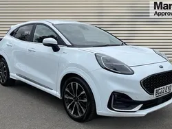 White Used 2022 Ford Puma Gen-E ST-Line Hatchback | £15,287 (Fair price)