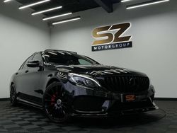 Black Used 2014 Mercedes C220 AMG line Sedan | £12,995