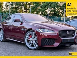 Red Used 2016 Jaguar XF S Sedan | £11,988 (Fair price)