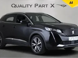 Black Used 2022 Peugeot 3008 Premium Hatchback | £17,449 (Fair price)