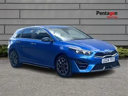 Blue Used 2024 Kia Ceed GT GT-Line Hatchback | £18,998