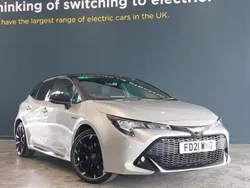 Silver Used 2021 Toyota Corolla Sport Hatchback | £18,998 (A bit pricey)