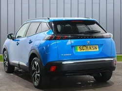 Blue Used 2021 Peugeot e-2008 Allure SUV | £13,489 (Fair price)