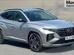 Silver Used 2023 Hyundai Tucson N Line SUV | £25,547 (Fair price)