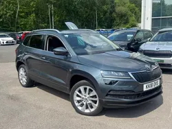Quartz grey Used 2018 Skoda Karoq SE L SUV | £12,350 (Fair price)