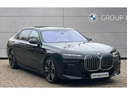Black New 2025 BMW i7 M Sport Sedan | £109,995 (Expensive)