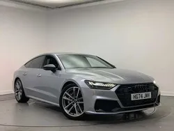 Silver Used 2024 Audi A7 Black Edition Hatchback | £46,900