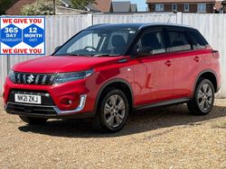 Red Used 2021 Suzuki Vitara SZ-T SUV | £14,499 (Fair price)