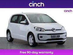 White Used 2018 VW up! high up! Hatchback | £7,999 (Fair price)