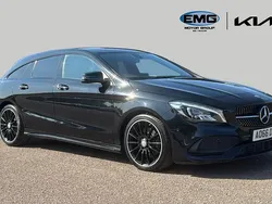 Black Used 2016 Mercedes CLA220 Shooting Brake AMG line Estate | £12,395 (Fair price)