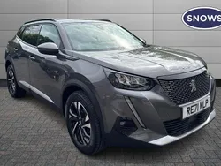 Grey Used 2021 Peugeot 2008 Allure Premium SUV | £14,329 (Fair price)