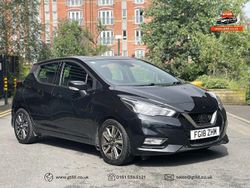 Black Used 2018 Nissan Micra Acenta Limited Edition Hatchback | £7,295 (Fair price)
