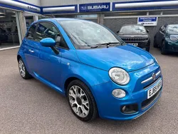 Blue Used 2015 Fiat 500 S Hatchback | £6,495 (Fair price)
