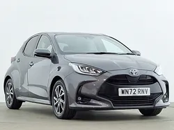 Grey Used 2022 Toyota Yaris Hybrid Design Hatchback | £16,698 (Fair price)