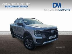Silver Used 2024 Ford Ranger Wildtrack Pickup | £35,995 (Good price)