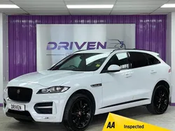 White Used 2019 Jaguar F-Pace R-Sport SUV | £20,600 (Fair price)