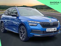 Blue Used 2023 Skoda Kamiq Monte Carlo SUV | £18,468 (Fair price)