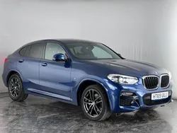 Blue Used 2020 BMW X4 M Sport SUV | £24,150 (Good price)