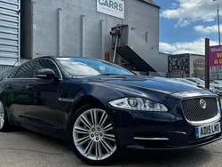 Blue Used 2015 Jaguar XJ Portfolio Sedan | £13,700 (Good price)