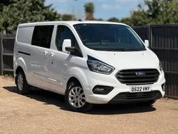 White Used 2022 Ford Transit Custom Limited Van | £14,995