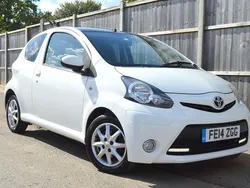 White Used 2014 Toyota Aygo Hatchback | £3,549 (Super price)