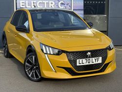 Yellow Used 2020 Peugeot 208 GT-line Hatchback | £12,990 (Fair price)