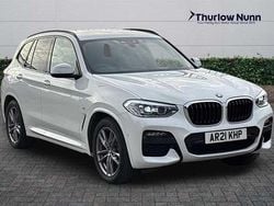 White Used 2021 BMW X3 M Sport SUV | £28,749 (Super price)