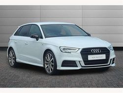 White Used 2018 Audi A3 Black Edition Hatchback | £13,195 (Fair price)