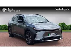 Grey Used 2023 Toyota bZ4X SUV | £27,512 (A bit pricey)