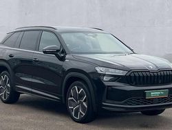 Black magic pearlescent Used 2025 Skoda Kodiaq SportLine SUV | £38,250 (A bit pricey)