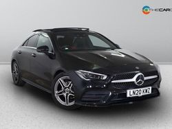 Black Used 2020 Mercedes CLA180 AMG line Sedan | £24,475 (Fair price)
