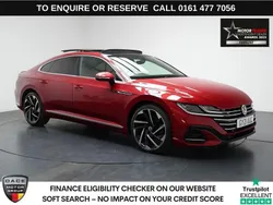 Red Used 2021 VW Arteon R-line Hatchback | £20,990 (Fair price)