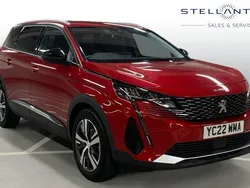 Red Used 2022 Peugeot 5008 Allure MPV | £23,739 (Fair price)