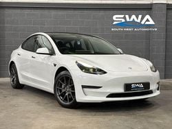 White Used 2021 Tesla Model 3 Long Range AWD Sedan | £22,000 (Fair price)