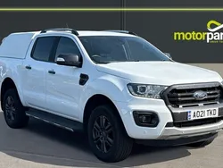 Frozen white gloss Used 2021 Ford Ranger Wildtrack Pickup | £15,500