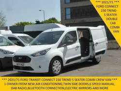White Used 2021 Ford Transit Trend Van | £11,995 (Expensive)