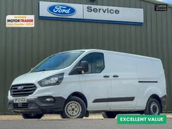 White Used 2022 Ford Transit Custom Van | £13,749 (Super price)