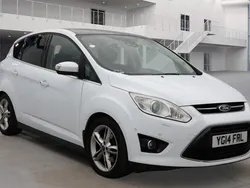 White Used 2014 Ford C-MAX Titanium X MPV | £4,550 (Fair price)