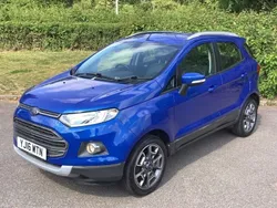 Blue Used 2016 Ford Ecosport Titanium SUV | £8,100 (Fair price)