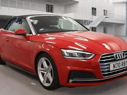 Red Used 2018 Audi A5 Cabriolet S-Line Cabriolet | £12,999 (Fair price)