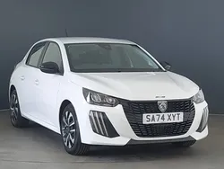 White Used 2024 Peugeot 208 Active Hatchback | £15,998 (Fair price)
