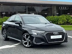 Black Used 2024 Audi A3 S-Line Sedan | £25,298 (Fair price)
