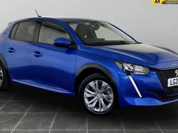 Blue Used 2021 Peugeot e-208 Allure Hatchback | £9,995 (Good price)