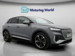 Grey Used 2022 Audi Q4 e-tron S-Line SUV | £24,200 (Fair price)