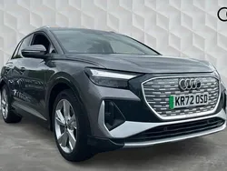 Grey Used 2022 Audi Q4 e-tron S-Line SUV | £31,290 (Fair price)