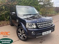 Blue Used 2015 Land Rover Discovery 4 HSE Luxury SUV | £13,495 (Fair price)